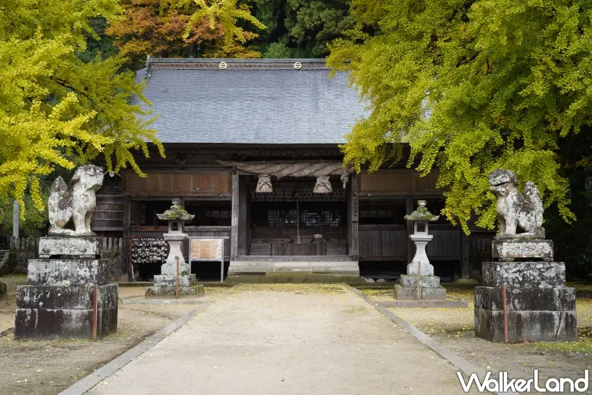 ▲福田神社承載著真庭地區居民的信仰與歷史。（攝影：楊婷雅）