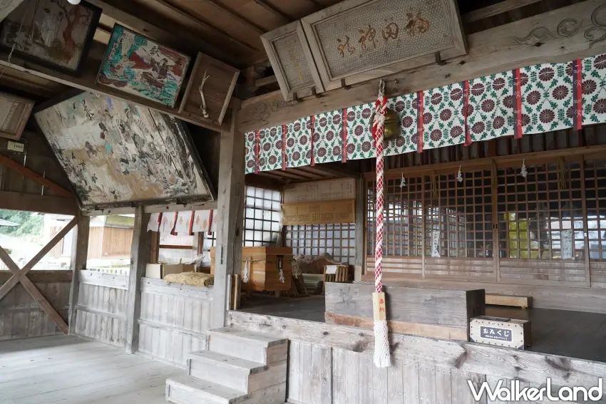▲▲「福田神社」本殿。（攝影：楊婷雅）