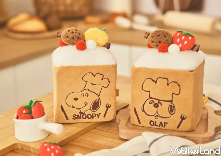 ▲史努比化身烤麵包玩偶，從色澤到香味都超逼真療癒。