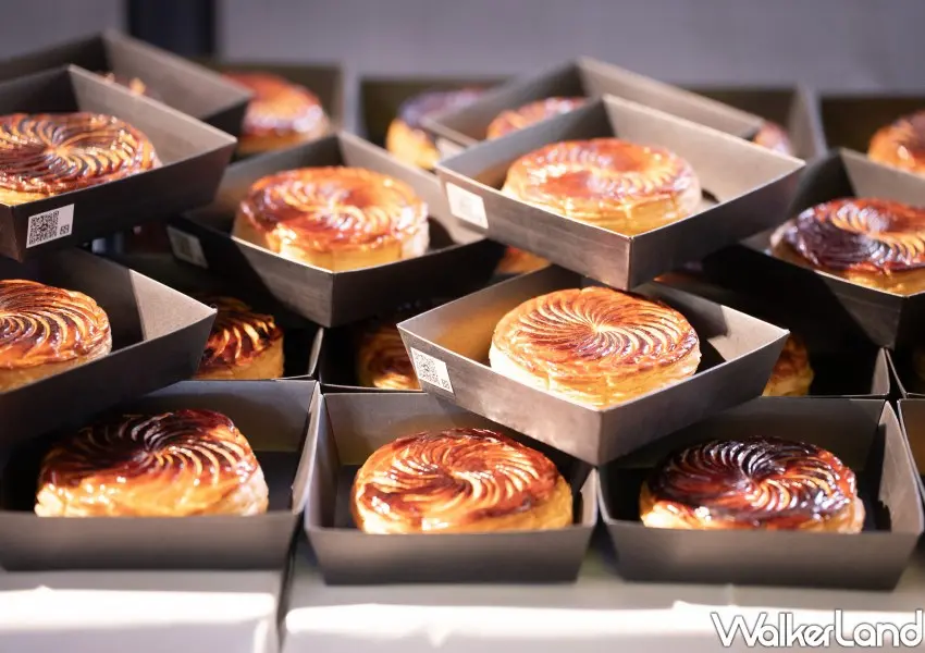 ▲台北歐洲冬季嘉年華有德式香腸、法式起司、國王餅、巧克力等攤位。