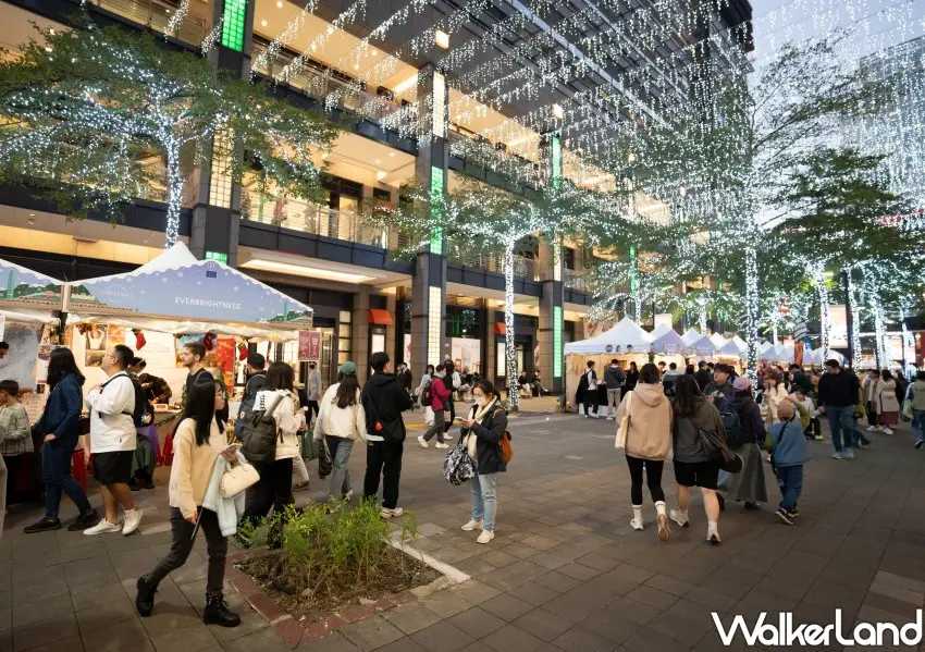 ▲台北歐洲冬季嘉年華超過 66 個歐洲美食與文化攤位齊聚。