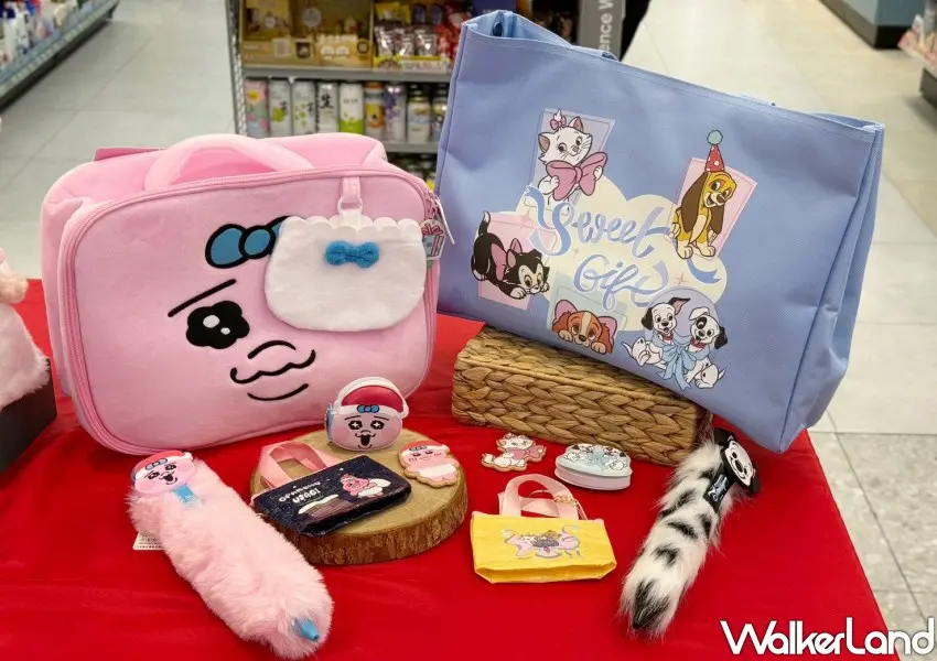 ▲全家聖誕季推出褲褲兔、迪士尼福袋組。(攝影：鄭雅之)