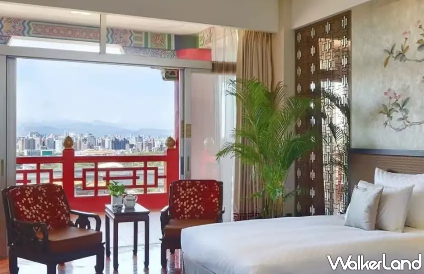 ▲台北圓山大飯店祭出「萬元有找」住房專案,即日起至2026年3月31日於平日週日至周四選擇入住天際客房,每房每晚只要9,900元