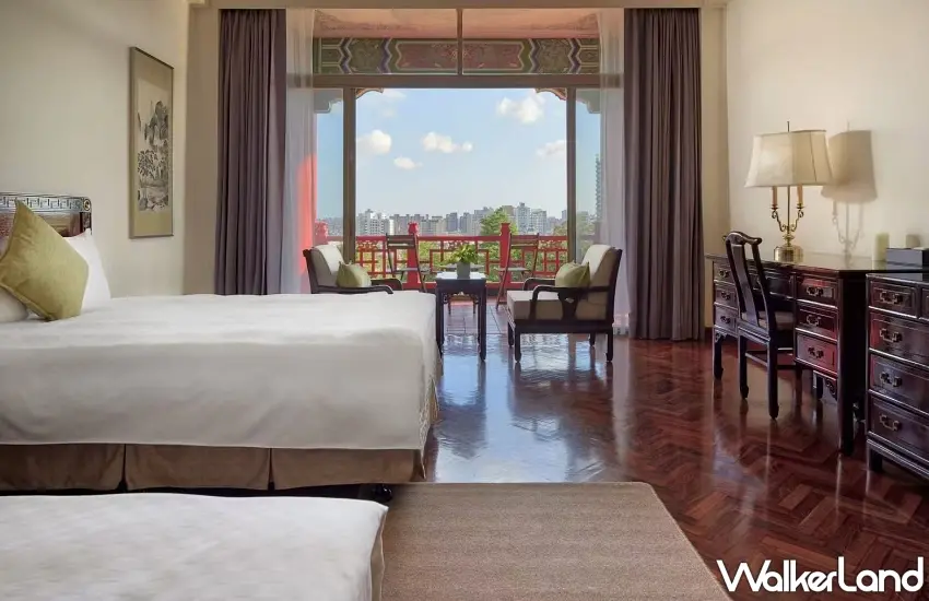 ▲高雄圓山大飯店即日起至明年2月13日止推出限時「買二送二」住房優惠組合,開放旅客於平日週日至週五入住,等於四間房同享萬元超驚喜價