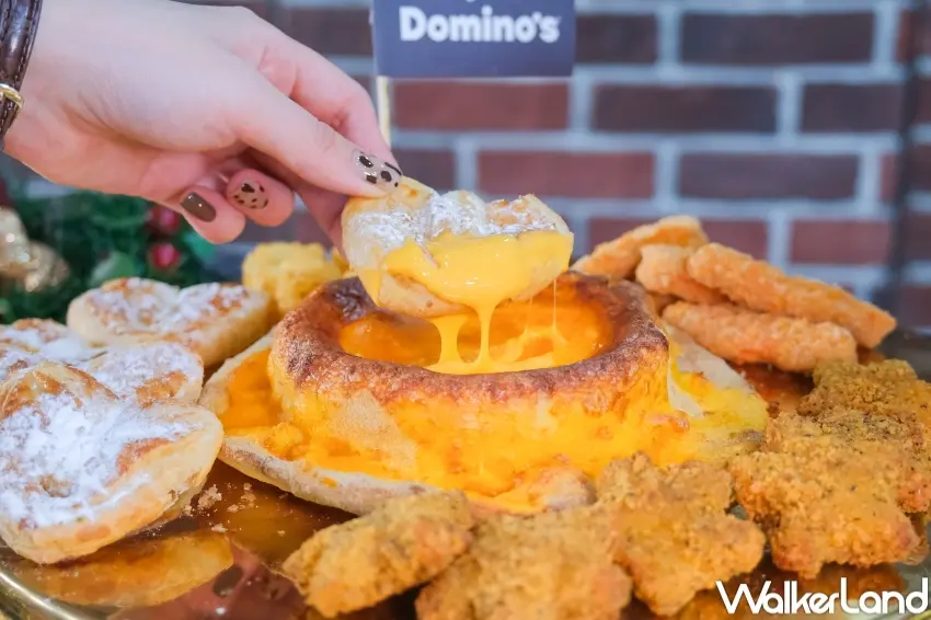 ▲起司火山口拼盤搭配四款副食，沾取濃郁起司超涮嘴。（攝影：張人尹）