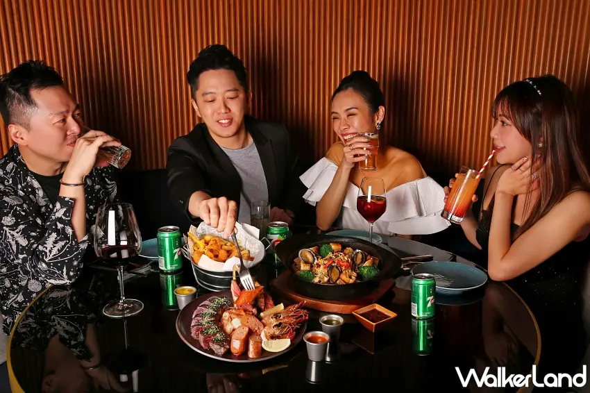 ▲台北萬豪INGE’S Bar & Grill「豪享聚餐」適合3至4人分享