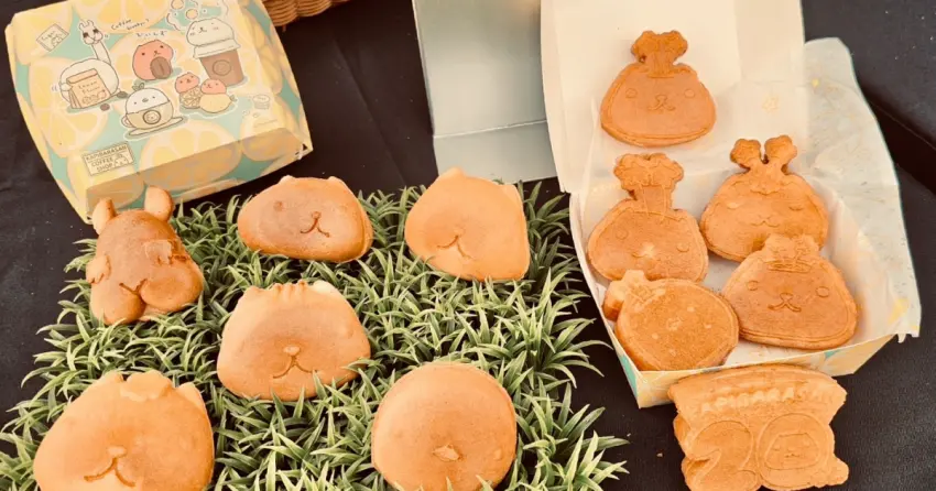 ▲假日限定!超萌水豚君造型雞蛋糕