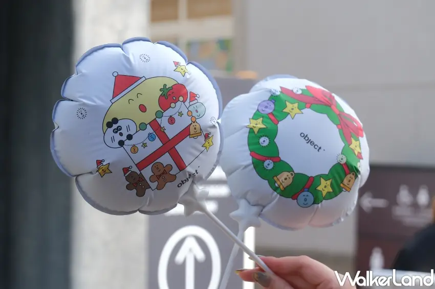 ▲object快閃期間，現場消費即可獲得限量object氣球一個。（攝影：張人尹）