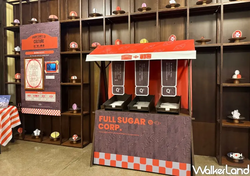 ▲大稻埕全糖株式會社特展最後設置3個問題,可以放置自己的解讀留言。(攝影:鄭亦庭)