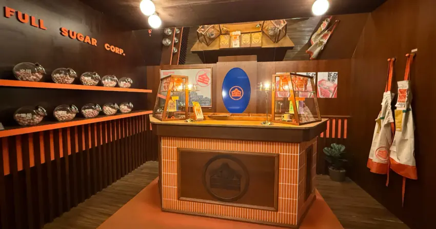大稻埕展覽免費入場！全糖株式會社特展昭和糖果店，放大版復古糖果盒超好拍。