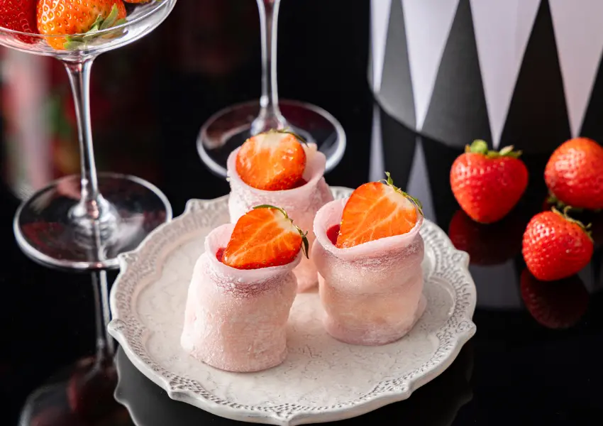 ▲日本草莓吃到飽！名古屋希爾頓酒店 超過14種草莓甜點、新鮮草莓無限暢吃。