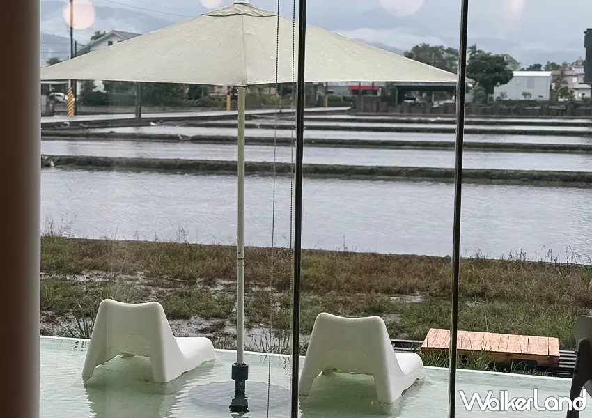 ▲宜蘭冬山咖啡廳推薦!烏龜島 OGOOD 玻璃屋景觀餐廳超美,龜山餅必買伴手禮。