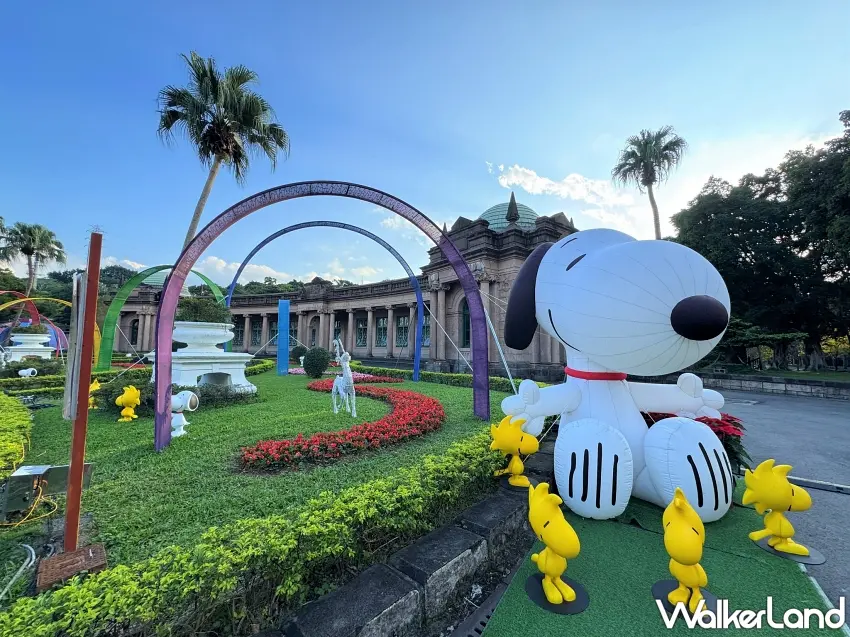 ▲超人氣史努比與糊塗塌客藏身園區各處，是今年聖誕季不可錯過的打卡亮點。