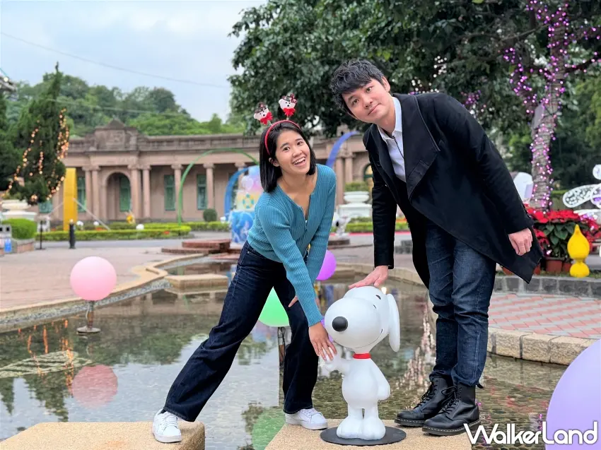 ▲夜晚漫步於蓄水池步道,可眺望城市燈火,浪漫氛圍成為情侶約會首選。