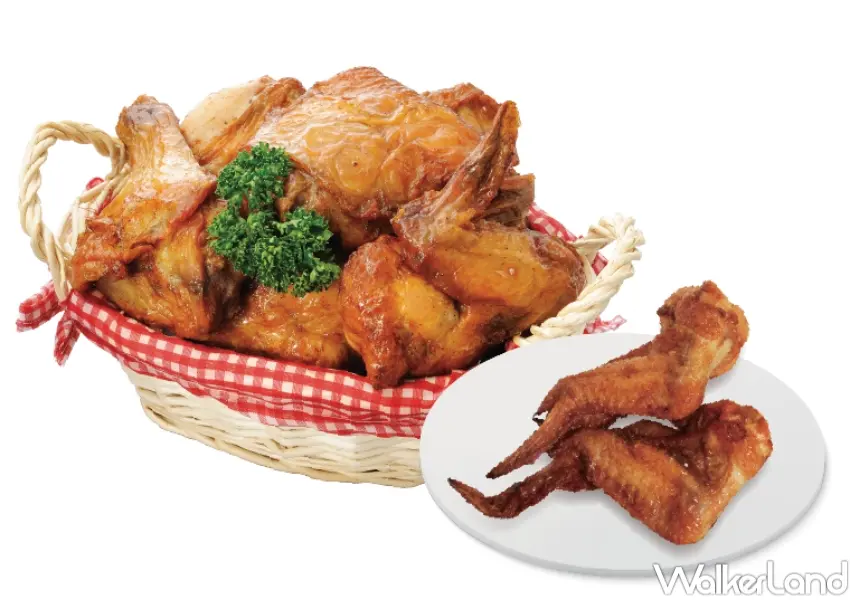 ▲拿坡里披薩3大口味買一送一、八塊烤雞199元開吃，最適合聚餐點外帶。