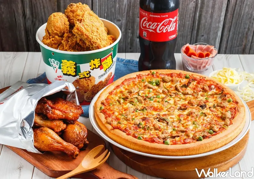 ▲拿坡里披薩精選3大口味，金賞烏魚子披薩、招牌牛丼披薩、五重起司派對披薩超有話題。
