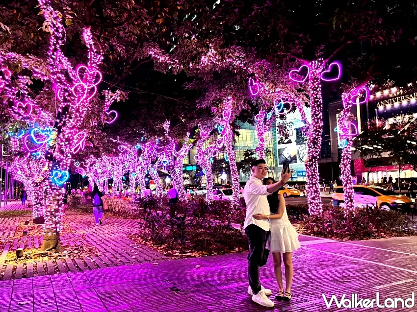 ▲微風信義×微風南山「微風告白大道」登場