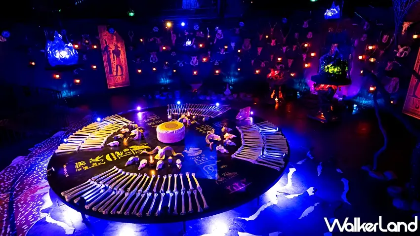 ▲捷絲旅台南虎山館專案贈票可體驗十鼓文創園區全新打造的「獸骨祭壇」沉浸式創意劇場