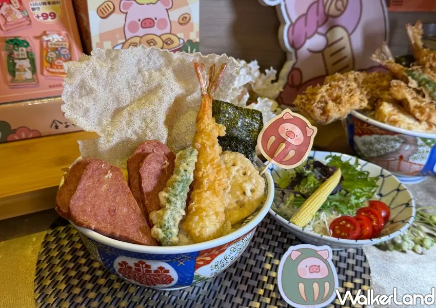 ▲金子半之助、LULU豬聯名加價購將於12/1開跑。(攝影:鄭雅之)