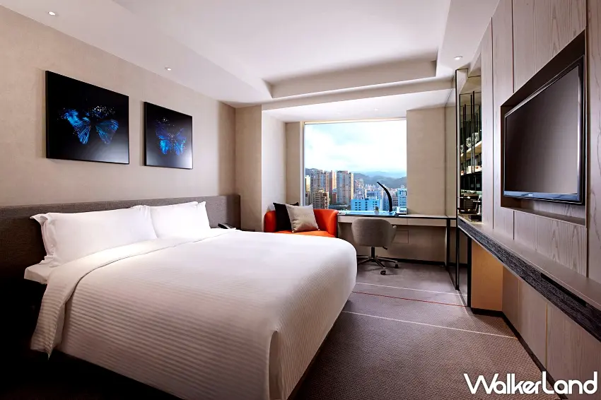 ▲「艾聚蛋」住房專案,持活動票根於前後3天內入住,豪華客房專案價NT$6,000+15.5%起