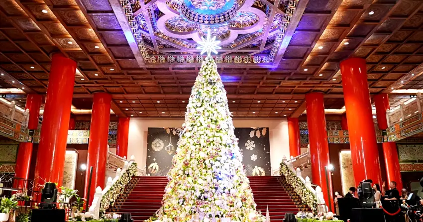 圓山施展聖誕魔法！6公尺聖誕樹亮眼搭配甜點麵包與DIY課程，體驗歐洲節慶氛圍。