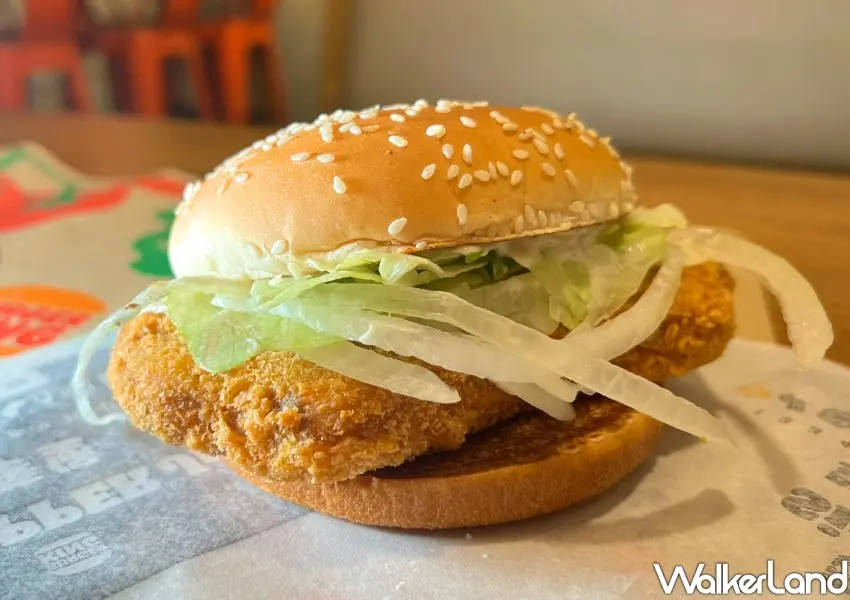 ▲漢堡王新品「法式芥末豬排堡」買一送一。