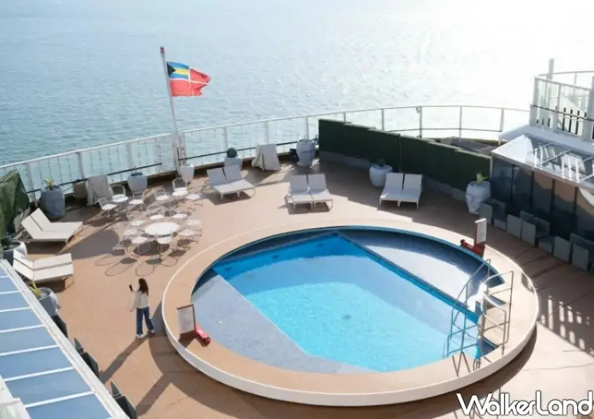 ▲麗星郵輪2026年8月返回基隆,將帶來獨家日本大阪、東京雙城8天7夜行程。(攝影:鄭雅之)