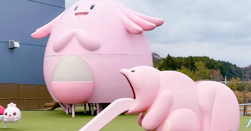 寶可夢粉絲必去！日本吉利蛋公園 全攻略，福島景點推薦、寶可夢圓孔蓋一次看。
