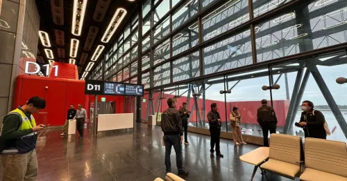 第三航廈來了！桃園機場第三航廈北登機廊廳試營運，興波咖啡 微熱山丘 星巴克出國前喝。