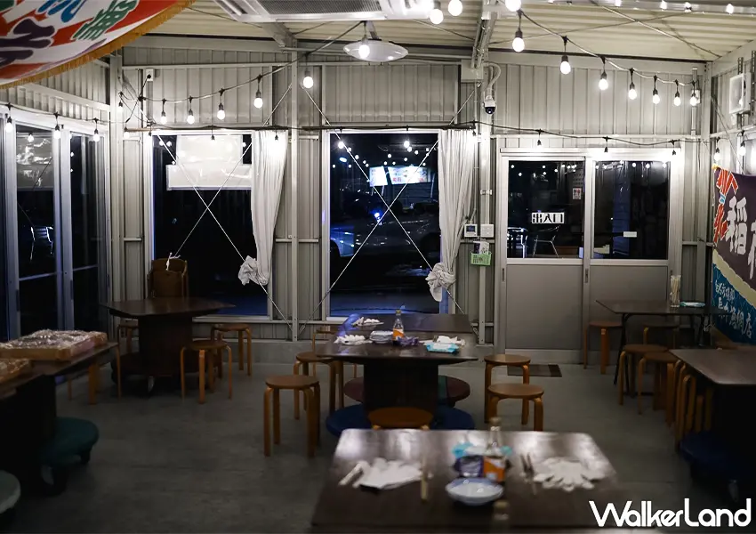 ▲日本東北自由行推薦！松川浦浜燒 × 遊学の宿いさみや 海鮮炭烤、超嗨氛圍別錯過，比目魚炭烤超香。