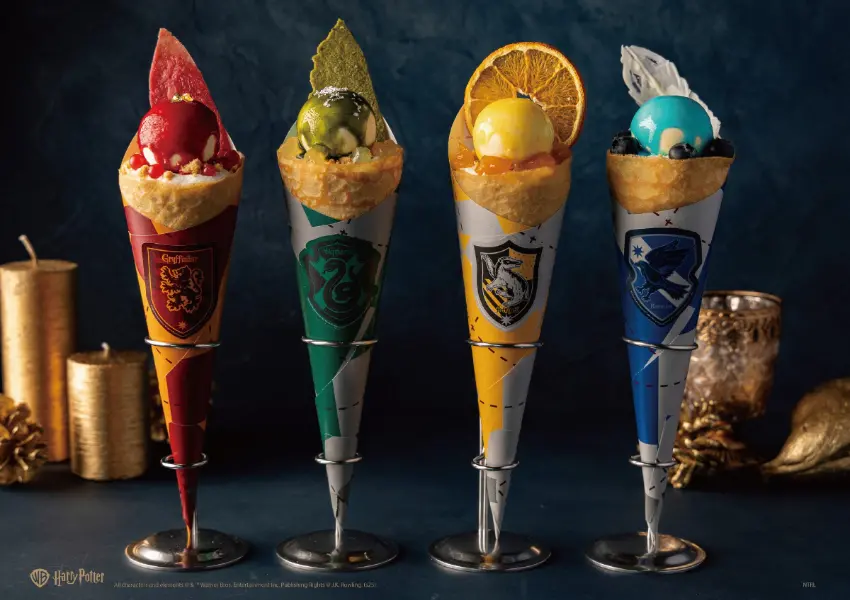 ▲每款可麗餅都精心設計,將各學院的代表色彩、象徵意義和個性特質。