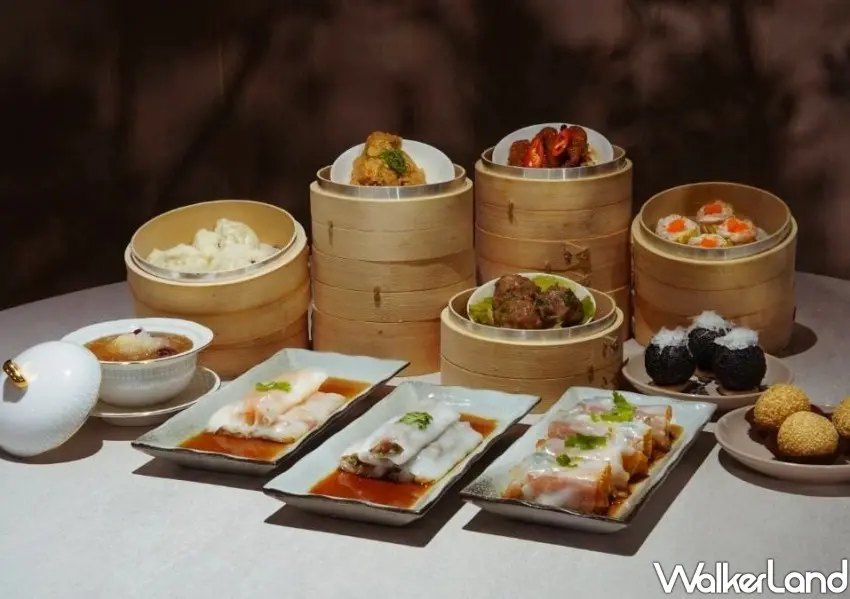 ▲芯聚苑港點皆由五星港點主廚現點現做,從蝦餃、燒賣到陳皮牛肉腸粉都能吃到飽。