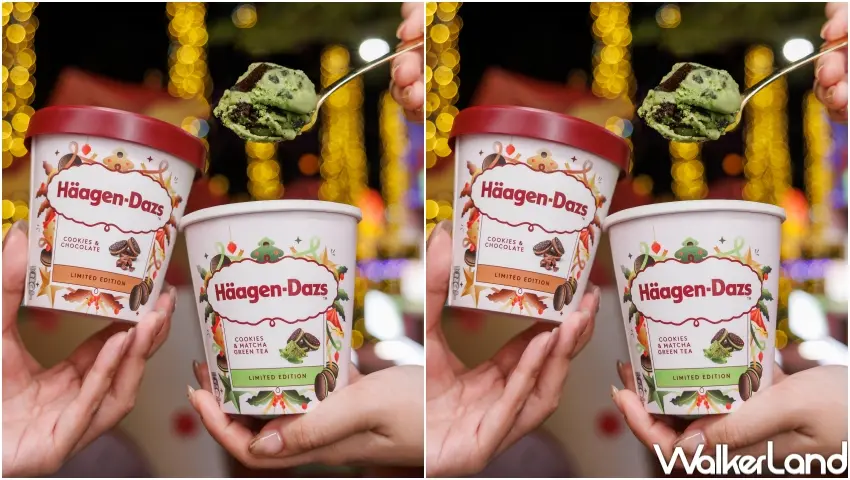 ▲冬季限定巧酥系列,抹茶巧酥與可可巧酥打造多重層次。