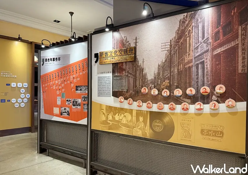 ▲日治時期的大稻埕是文化運動、社會運動的核心基地,有許多文人聚集。(攝影:鄭亦庭)