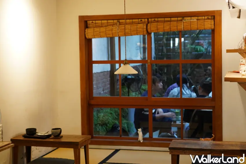 ▲「TokuToku‑Matcha & Coffee」榻榻米座位區。(攝影:楊婷雅)