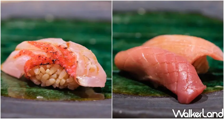 ▲以每天清晨的漁獲作為發想,推出的無菜單壽司。(攝影:編輯 鄭雅之)