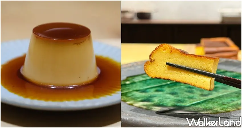 ▲鮨冶吉甜點也不馬虎,把玉子燒做成像是長崎蛋糕般的口感。(攝影:編輯 鄭雅之)