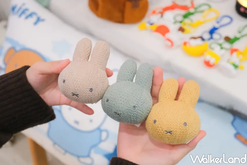 ▲Miffy與Boris周邊限量販售,最低199元就能入手。(攝影:張人尹)