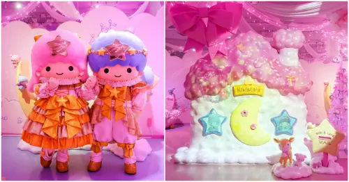 聖誕節必訪夢幻景點！三麗鷗彩虹樂園Kiki ＆ Lala燈光秀「Twinkle Gift Night」沉浸式體驗期間限定登場。