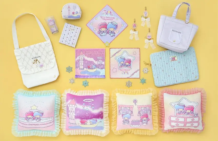 ▲樂園同步推出雙子星50週年紀念限定商品,每一款都可愛到讓人失心瘋。