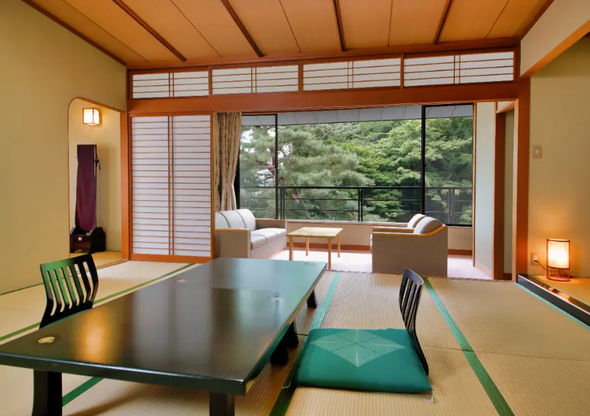 ▲東北溫泉飯店推薦！雨情之宿 新蔦 在竹林裡泡湯超愜意，福島磐城湯本溫泉、一泊二食一次看。