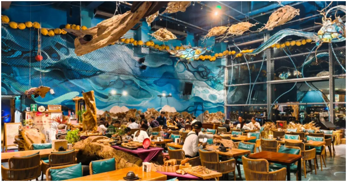 海洋風高雄原住民料理餐廳！打鹿岸原住民人文主題餐廳高流店 烤肉拼盤、小米阿拜必點，每晚都有駐唱。