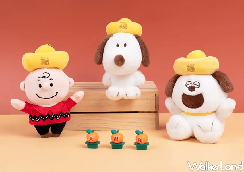▲財神爺與馬年玩偶在史努比花生飲茶快閃店 為粉絲帶來招財喜氣。