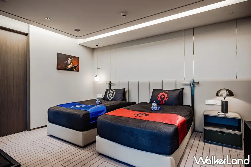 ▲台北漢來大飯店首創電玩世界新沉浸式體驗,結合經典遊戲元素將《魔獸世界》的虛擬房間重現於現實世界