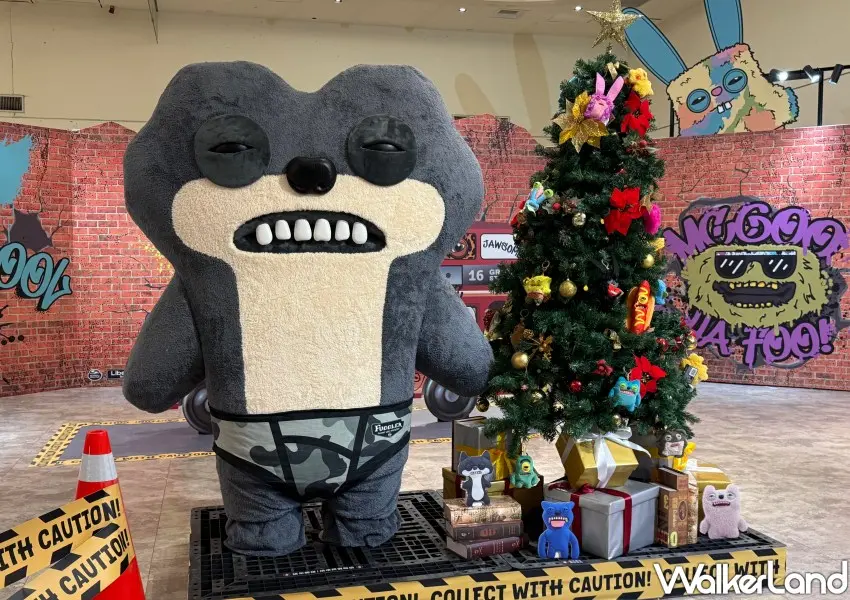 ▲放克牙寶快閃店就在中山站新光三越。(攝影：編輯 鄭雅之)