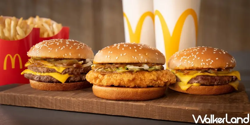 ▲麥當勞咖哩風味漢堡系列，以日式咖哩溫潤冬季味蕾。