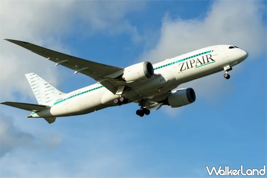 ▲ZIPAIR 為日本航空集團於2019年創立的航空品牌,以嶄新機隊與高效服務在日本迅速累積口碑