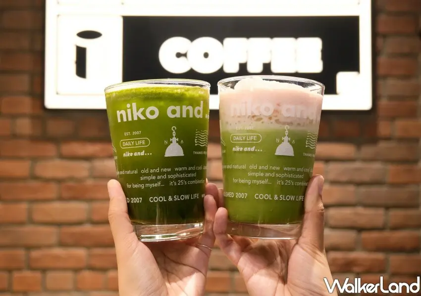 ▲南港LaLaport甜點推薦「Niko and...COFFEE」和辻利茶舖聯名 / WalkerLand窩客島 鄭雅之 拍攝