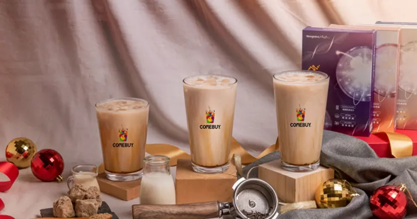 COMEBUY沖繩黑糖奶茶！奶茶控新品COMEBUY黑糖奶茶系列，買奶茶加碼送面膜。