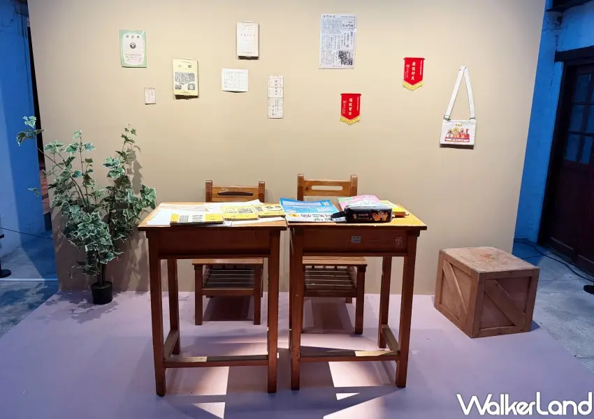 ▲剝皮寮歷史街區還原日常生活場景,帶你看印刷融合在日常生活。(攝影:鄭亦庭)